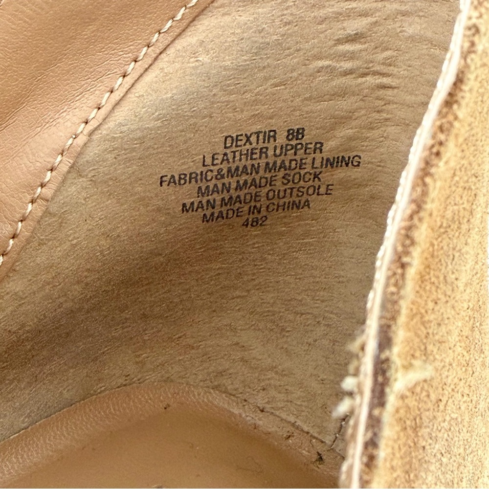 Steve Madden Dextir Suede Ankle Western Booties Boho – Cognac Brown – Size 8 - Picture 7 of 10